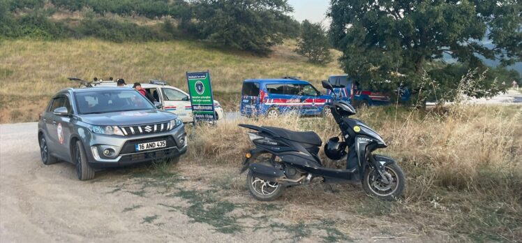 Bursa'da ormanda kaybolan kişinin dere yatağında cesedi bulundu