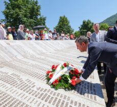 CHP Genel Başkanı Özel, Srebrenitsa Soykırımı anma törenine katıldı