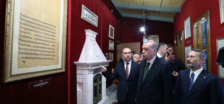 Cumhurbaşkanı Erdoğan, restorasyonu tamamlanan Yıldız Sarayı'nın açılış töreninde konuştu: (2)