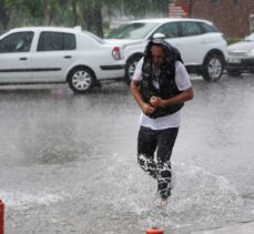 Düzce'de kısa süreli sağanak