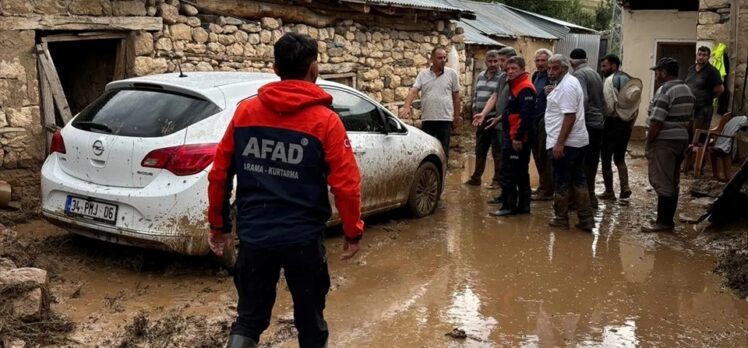 Erzincan Tercan'da meydana gelen sel hasara yol açtı