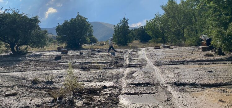 Erzincan'da sağanak nedeniyle bazı turistik işletmeleri su bastı