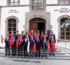 Erzurum'da gaziler Kıbrıs Barış Harekatı'nın 50. yıl dönümünü kutladı