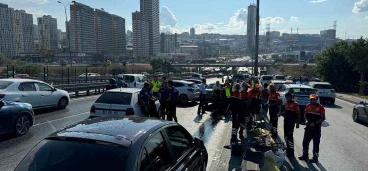 Esenyurt'ta zincirleme trafik kazası