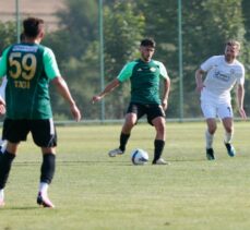 Futbol: Hazırlık maçı