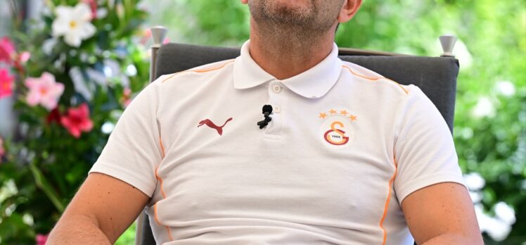 Galatasaray Teknik Direktörü Okan Buruk, Avusturya kampında AA'ya açıklamalarda bulundu: (1)