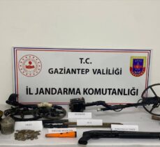 Gaziantep'te tarihi eser niteliğinde 154 sikke ele geçirildi