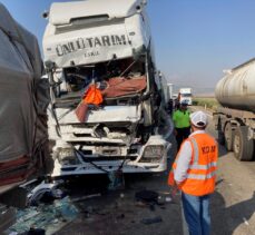 Gaziantep'te zincirleme trafik kazasında 1 kişi öldü, 6 kişi yaralandı