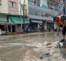 Giresun'da sağanak hasara yol açtı