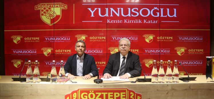 Göztepe'nin forma göğüs sponsoru “Yunusoğlu” oldu