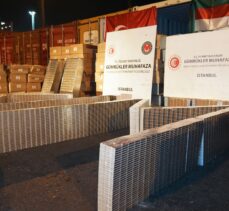 Gümrük Muhafaza ekipleri 230 bin paket kaçak sigara ele geçirdi