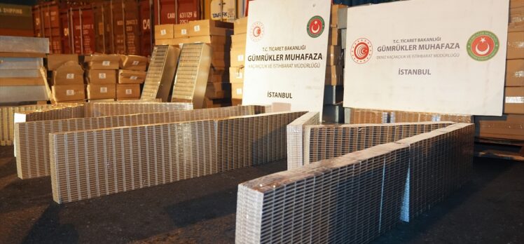 Gümrük Muhafaza ekipleri 230 bin paket kaçak sigara ele geçirdi