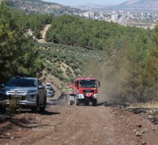 GÜNCELLEME – Hatay'da çıkan orman yangını kontrol altına alındı