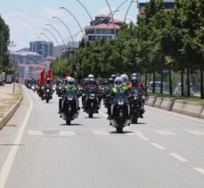 “İnebolu'dan Ankara'ya İstiklal Yolu Sürüşü” Çankırı etabı tamamlandı