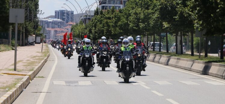 “İnebolu'dan Ankara'ya İstiklal Yolu Sürüşü” Çankırı etabı tamamlandı