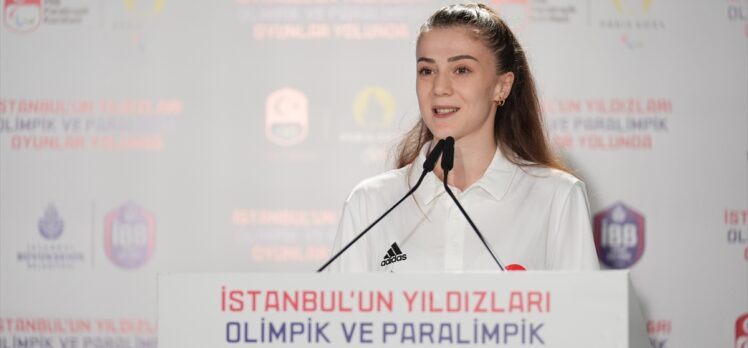 İstanbul Büyükşehir Belediye Spor Kulübünün Paris 2024'te yarışacak sporcuları tanıtıldı