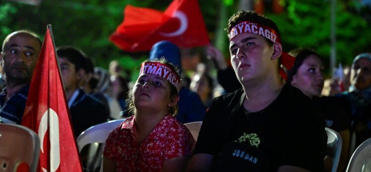 İstanbul'da 15 Temmuz Demokrasi ve Milli Birlik Günü programı düzenlendi