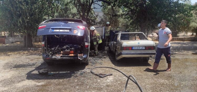 İzmir'de otomobilde çıkan yangında 4 yaşındaki çocuk öldü