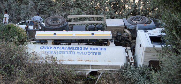 İzmir'in Urla ilçesinde çıkan orman yangını kontrol altında