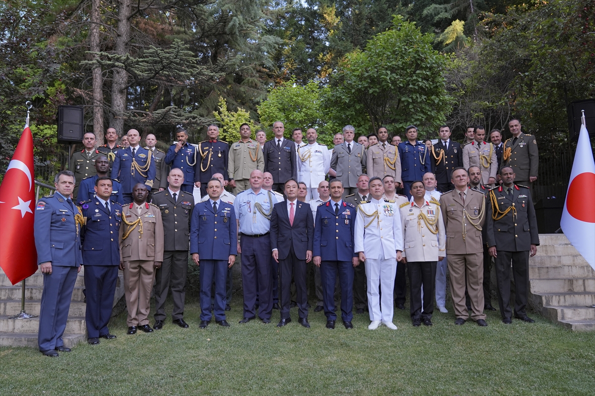 Japonya Öz Savunma Kuvvetleri'nin kuruluşunun 70. yılı Ankara'da kutlandı
