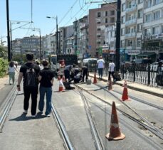 GÜNCELLEME – Kabataş-Bağcılar Tramvay Hattı'nda aksayan seferler normale döndü