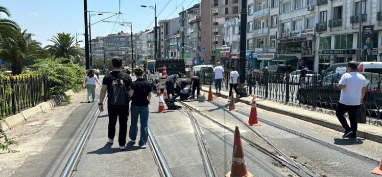 GÜNCELLEME – Kabataş-Bağcılar Tramvay Hattı'nda aksayan seferler normale döndü