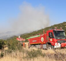 Kilis'te çıkan orman yangını kısmen kontrol altına alındı