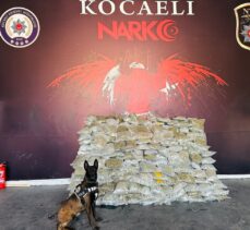 Kocaeli'de tırın dorsesinde 116 kilogram sentetik uyuşturucu ele geçirildi