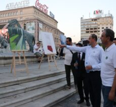 Kuzey Makedonya'da Srebrenitsa soykırımı kurbanları anıldı