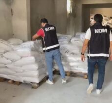 Mersin'de 50 ton sahte deterjan ele geçirildi