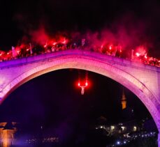 Mostar Köprüsü'nün yeniden yapılışının 20'nci yılı kutlandı