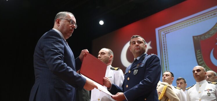 MSÜ 14. Dönem Karargah Subaylığı Eğitimi Mezuniyet Töreni İstanbul'da yapıldı