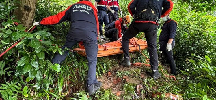 Rize'de yaş çay bahçesinde erkek cesedi bulundu