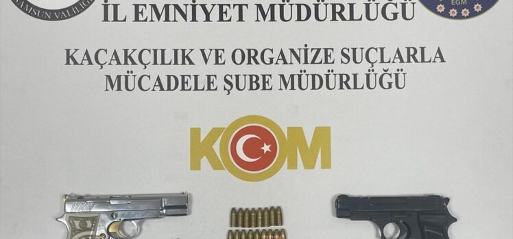 Samsun'da kaçakçılık operasyonunda 2 zanlı yakalandı