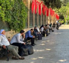 Şanlıurfa'da sıcak hava etkili oluyor