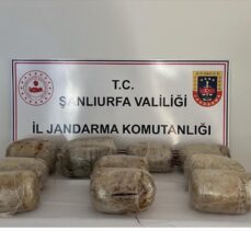 Şanlıurfa'da yolcu otobüsünde 69 kilogram esrar ele geçirildi