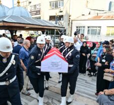 Sarıyer'de denizde boğulan polis memurunun cenazesi defnedildi