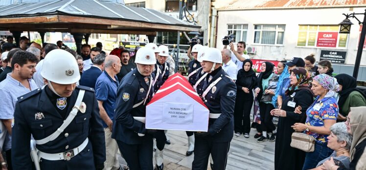 Sarıyer'de denizde boğulan polis memurunun cenazesi defnedildi