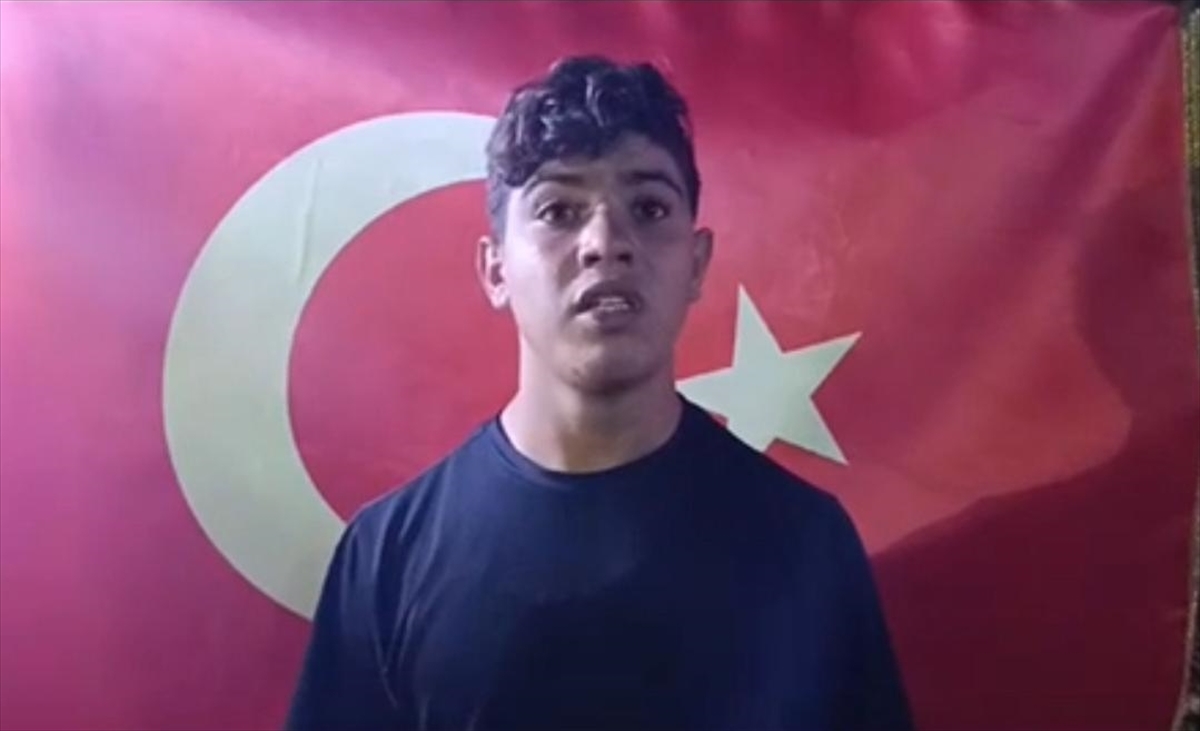 GÜNCELLEME – Suriye'nin kuzeyinde Türk bayrağına yönelik provokasyonda bulunanlar yakalandı