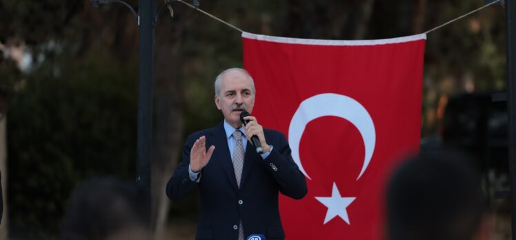 TBMM Başkanı Kurtulmuş, Çanakkale'de 15 Temmuz Şehitlerini Anma Programı’nda konuştu: