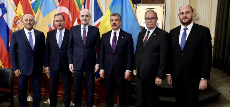 TBMM Başkanı Kurtulmuş, NATO Parlamento Başkanları Zirvesi’nde konuştu: