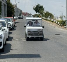 Tekirdağ'da lise öğrencileri atık malzemelerden şarjlı araç yaptı