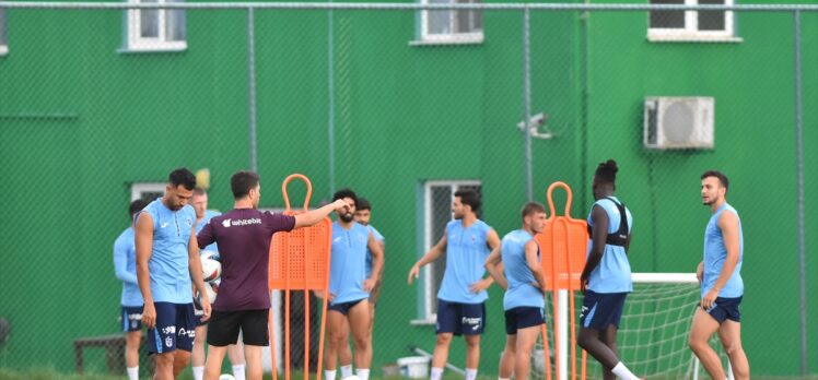 Trabzonspor, Ruzomberok maçının hazırlıklarını tamamladı