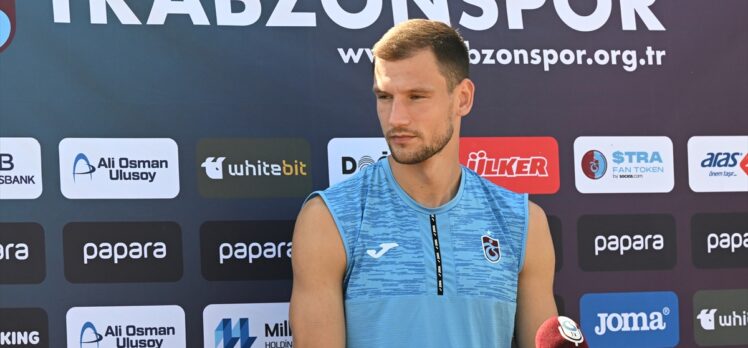 Trabzonspor'un yeni transferi Barisic, Macaristan kampında açıklamalarda bulundu: