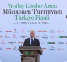 Yeşilay Liseler Arası Münazara Turnuvası'nın kazananı belli oldu