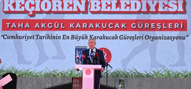 1. Taha Akgül Karakucak Güreşleri'nin açılış töreni yapıldı