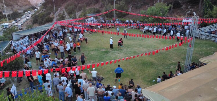 13. Belen Yayla Şenlikleri ve Aba Güreşleri'nde başpehlivanlığı İsa Göçen kazandı