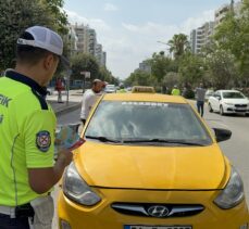 Adana'da trafikte kural ihlali yapan sürücüler dronla belirlendi