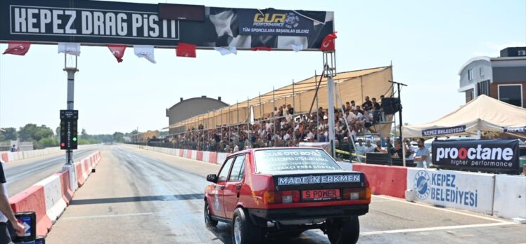 Antalya'da Oto Drag 1. Ayak Yarışları başladı