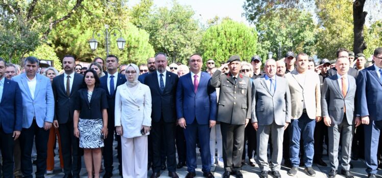 Atatürk'ün Tekirdağ'a gelişi ve Harf İnkılabı'nın 96. yıl dönümü törenle kutlandı